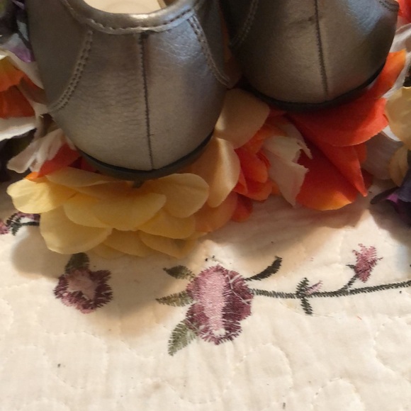 Croft&Barrows bronze and black flat shoe. Size 7 - Picture 4 of 5